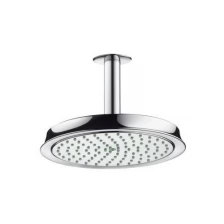 Верхний душ 180 мм, потолочный кронштейн 100 мм Hansgrohe Raindance Classic 27400000