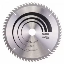 Пильный диск 254Х30 60 GCM 10 Bosch 2608640444