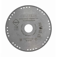 Диск алмазный отрезной по металлу 125*22,23 Hilberg Super Metall Сorrect Cut 502125