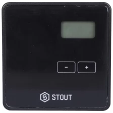 STE-0101-029411 STOUT Проводной комнатный двухпозиционный регулятор ST-294v1, белый