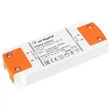 029277 Блок питания ARV-SN12020-FLAT-B (12V, 1.67A, 20W) (ARL, IP20 Пластик)