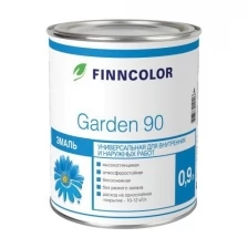 Эмаль алкидная универсальная Garden 90 (Гарден 90) TIKKURILA 9 л белая (база А)