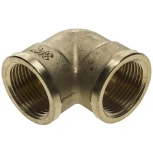 GENERAL FITTINGS 3/4", латунь, "гайка - гайка", уголок 51073-G/G-3/4