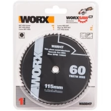 Пильный диск по металлу WORX WA5047