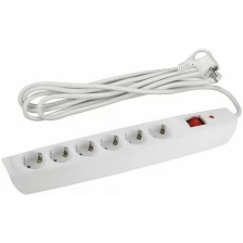 Сетевой фильтр Эра 6 Sockets 4m White SFX-6es-4m-W Б0044025