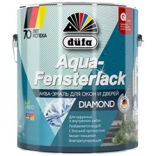 "Dufa" Эмаль AQUA-FENSTERLACK для окон белая 750мл