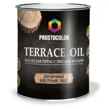 Масло для террас PROSTOCOLOR (платина) 2,2л