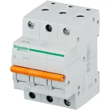 Автоматический выключатель SCHNEIDER ELECTRIC 3p C 32А 4.5кА ВА63 домовой 11226