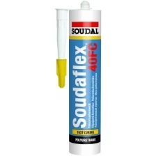 Soudal полиуретановый герметик-клей Соудафлекс 40 ФС серый 300мл уп. 12 шт 137854