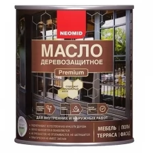 Неомид Масло деревозащитное Premium (2 л) Палисандр