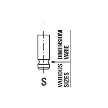 Выпускной клапан Freccia r6556rnt для Honda Accord VII, CR-V II, FR-V, Stepwgn