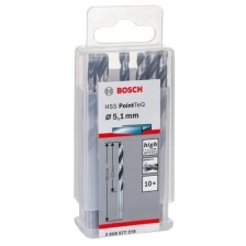 Сверло 5,1 PointTeQ (10 шт) поштучно BOSCH 2608577219