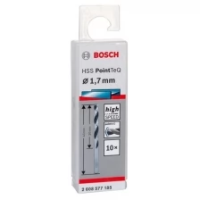 Сверло 1,7 PointTeQ (10 шт) поштучно BOSCH 2608577185