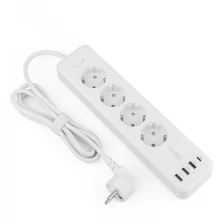 Сетевой фильтр TopON 4xSockets / 3xUSB / Type-C 3m White TOP-PWS4