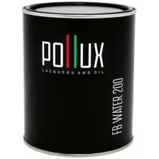 Краска для дерева Pollux FB Water 200 Блэк Сенд (цвет черный; объем 1 л) 4687202235353